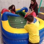 Aluguel de Brinquedo Air Soccer - Locação de Brinquedos Corujinha Feliz